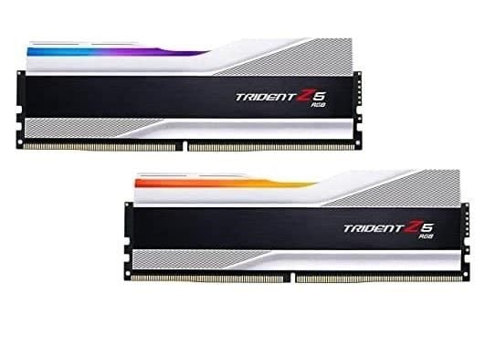 G.Skill Trident Z5 RGB - DDR5 - sett - 32 GB: 2 x 16 GB - DIMM 288-pin - 7200 MHz / PC5-57600 - CL34 - 1.4 V - ikke-bufret - ikke-ECC - børstet alu...