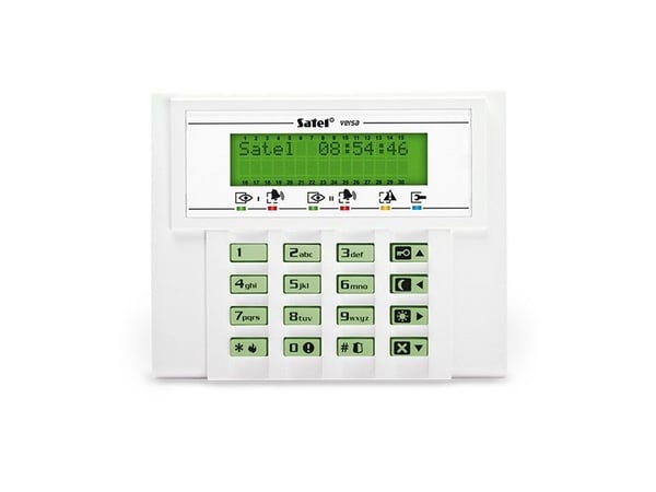 Manöverpanel för larmsystem, LCD, för Versa-system, Satel VERSA-LCD-GR