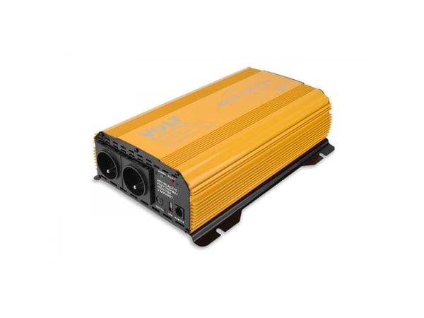 Jännitemuunnin SINUS PLUS 1500 12/230V (1000/1500W) + KAUKO-OHJAIN