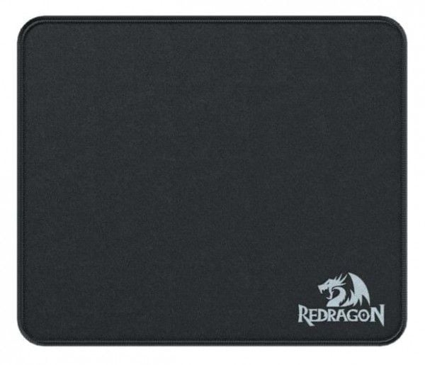 REDRAGON P030, Sort, Monokromatisk, Fiber, Gummi, Silke, Antiskliunderlag, Musematte til gaming