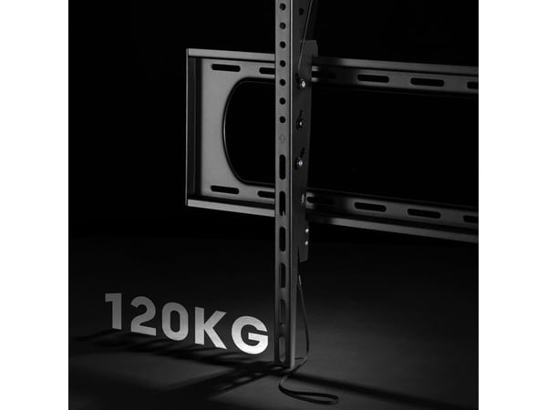 Maclean-beslag til TV eller skærm, max. VESA 900x600, 60-120", 120kg, sort, MC-750N