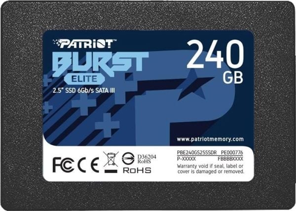 Patriot Burst Elite - SSD - 240 GB - intern - 2.5" - SATA 6Gb/s
