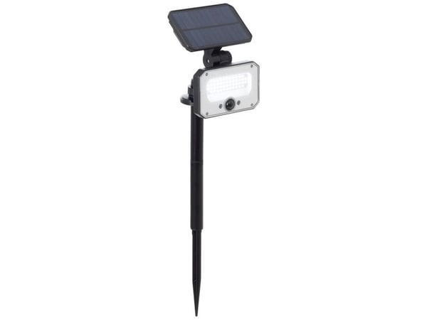 Brilliant G40426/06 Joplin solcellehavelampe med bevegelsessensor LED-modul 7 W svart