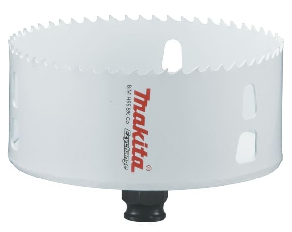 Makita E-04014, Single/enkelt, Drill, Stål, Aluminium, Plast, Tre, Rustfritt stål, Hvit, Bimetall, 4,4 cm
