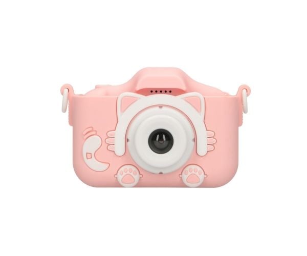 Extralink H27 DUAL PINK, Lasten digitaalikamera, 3 vuosi/vuosia, Vaaleanpunainen, Valkoinen
