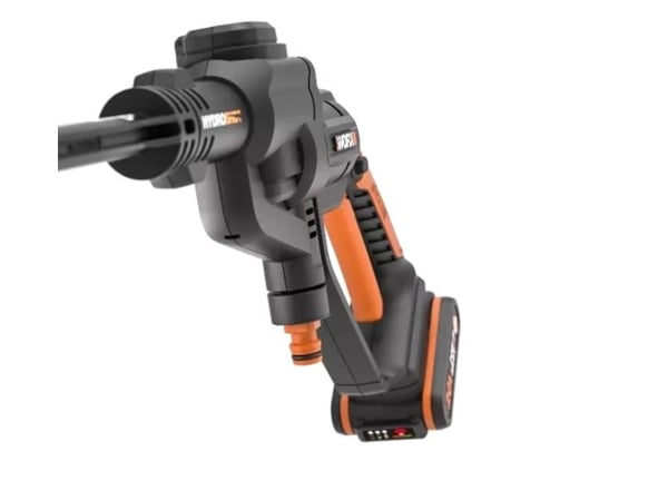 WORX WG620E, Kompakt, Batteri, 6 m, Høyt trykk, Sort, Oransje, 1 bruker(e)