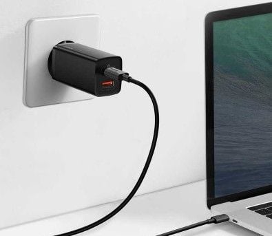 Baseus CCGAN2L-B01, Innendørs, AC, 20 V, Sort