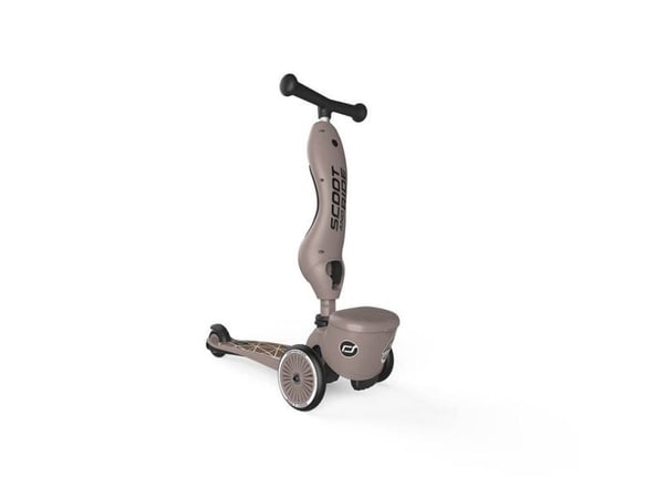 Scoot and Ride LIFESTYLE 2IN1 JUOKSU JA AJO SUOJATTU TURVALLISUUDELLA 1-5 VUOTTA BROWN LINE