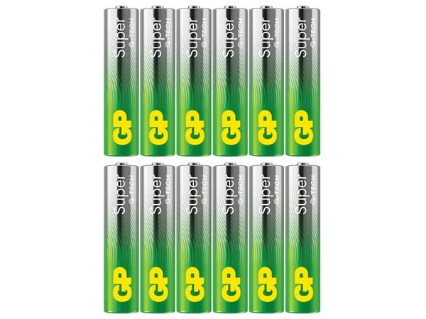 Bakterier, GP Super, Alkaline, AAA