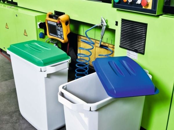 Låg Durable Durabin 60L grå