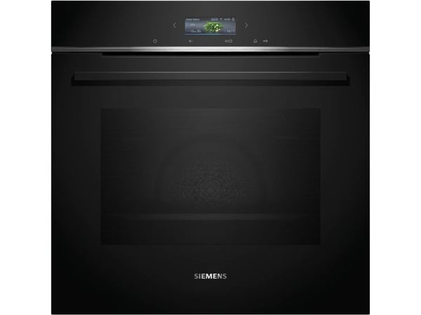 Siemens iQ700 HB774G1B1 - Ugn - inbyggd - Wi-Fi - fördjupning - bredd: 56 cm - djup: 55 cm - höjd: 58.5 cm - med självrengöring - Klass A+ - svart ...