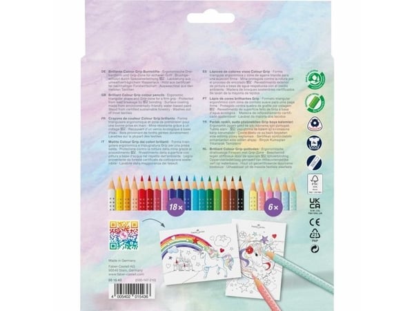 Faber-Castell Colour GRIP - värikynä (24 kpl)