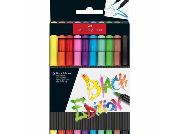 Faber-Castell 116451, Valikoidut värit, Monivärinen, 10 kpl