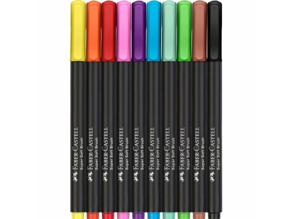 Faber-Castell 116451, Valikoidut värit, Monivärinen, 10 kpl