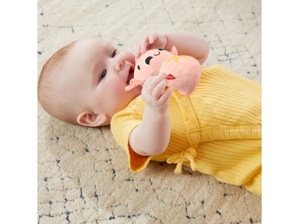 Fisher-Price Sensimals Fisher Price So Many Senses-gavesett, fire sanseleker for babyer med finmotorikkaktiviteter, Stoff, Plast, Flerfarget