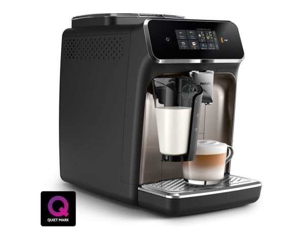 Philips Series 2300 EP2336 - Automatisk kaffemaskin med melkeskummer - 15 bar - svart/krom