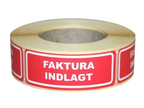 Tarrat, joissa teksti: lasku, kuoret30x100mm 0,15kg (1kpl)