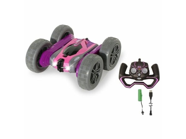 Jamara Stuntcar SpinX 2.4GHz lila/vaaleanpunainen Jamara Stuntcar SpinX 2.4GHz lila/pinkki