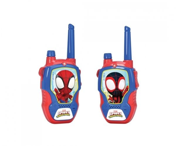 Jada Toys Spidey, Walkie talkie för barn, 4 År, Blå, Röd