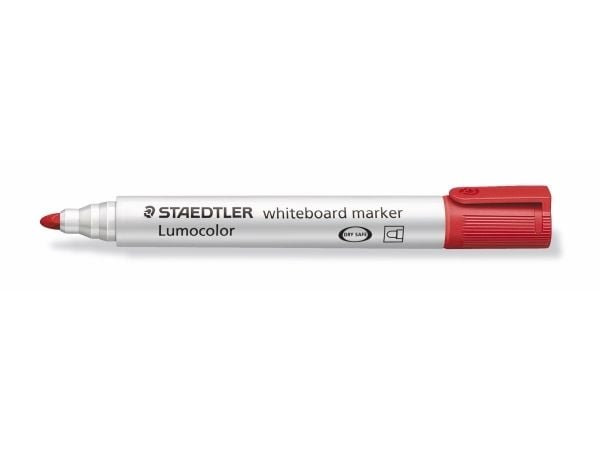 Staedtler 351-2, 1 kpl, Punainen, Valkoinen, Polypropeeni (PP), 2 mm