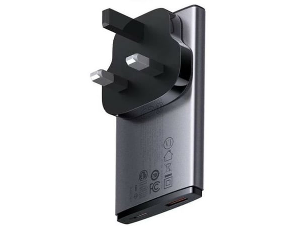 Baseus CCGP150113, Innendørs, AC, Sort, Grå