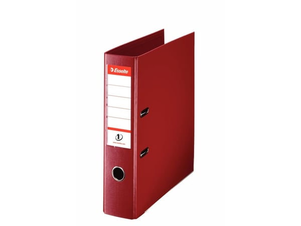Esselte No.1 spak perm A4 75mm burgunder (811510)