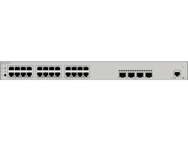 Huawei eKitEngine S220 Series S220-24P4X - Switch - Styrt - 24 x 10/100/1000 (PoE+) + 4 x 10Gb Ethernet SFP+ - front til side luftstrøm - rackmonte...