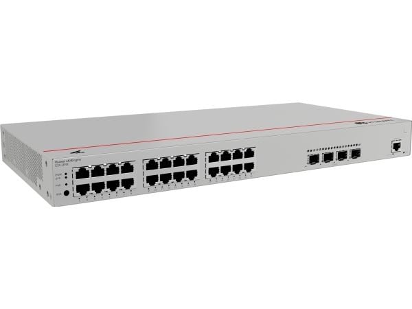 Huawei eKitEngine S220 Series S220-24P4X - Switch - Styrt - 24 x 10/100/1000 (PoE+) + 4 x 10Gb Ethernet SFP+ - front til side luftstrøm - rackmonte...