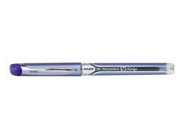 Rollerpen, Pilot Hi-Tecpoint V5 Grip, 0,5 mm, blå