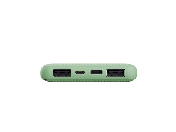 Trust 25029, 10000 mAh, litium-ioni (Li-Ion), 3,7 V, 15 W, vihreä