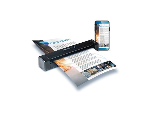 IRIS IRIScan Anywhere 6 Wifi - Dokumentskanner - Contact Image Sensor (CIS) - maks. skannebredde: 21.6" - A4/Letter - 600 dpi - inntil 500 skann pr...