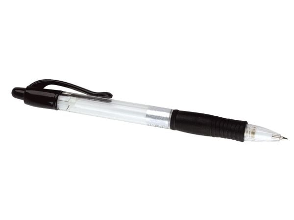 Kuglepen BNT Office, 0,7 mm, sort, pakke a 50 stk.
