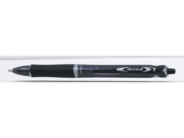 Kuglepen Pilot Acroball medium sort (stk.)