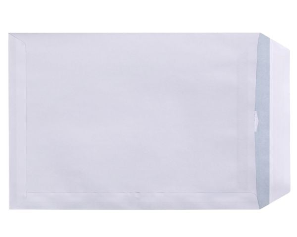 Konvolut Mailman C4p hvid 100g selvklæbende - (500 stk.)