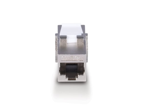 Lindy 60188, Flat, Metallisk, RJ-45, RJ-45, Hunkjønn, Hunkjønn
