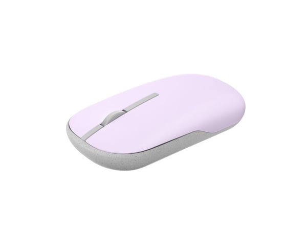 ASUS Marshmallow MD100 - Mus - optisk - 5 knapper - trådløs - Bluetooth 5.0, 2.4 GHz - havremelk