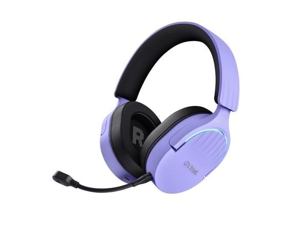 Trust GXT 491P FAYZO - Hodesett - 7,1-kanals - full størrelse - Bluetooth / 2,4 GHz radiofrekvens - kablet, trådløs - 3,5 mm jakk, USB-A via Blueto...