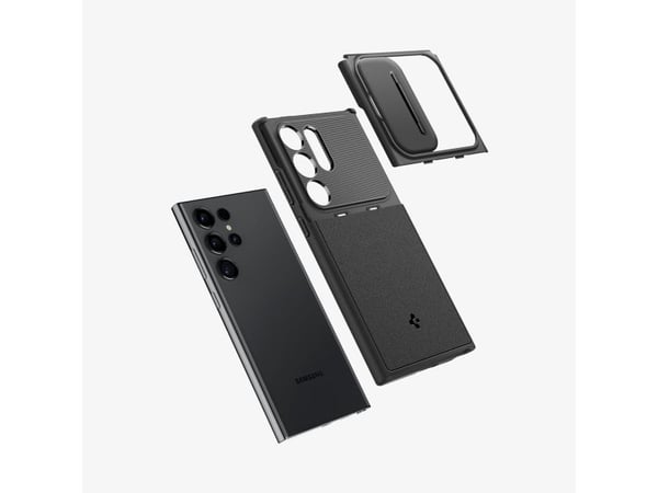 Spigen Optik Armor, Deksel, Samsung, Galaxy S24 Ultra, 17,3 cm (6,8"), Sort