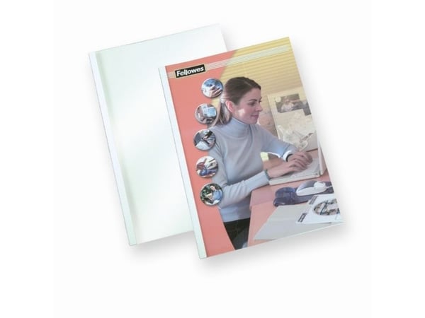Fellowes Standing - 6 mm - A4 (210 x 297 mm) - 60 ark - 150 mikroner - hvit - 200 g/m² - 100 stk termobindeperm