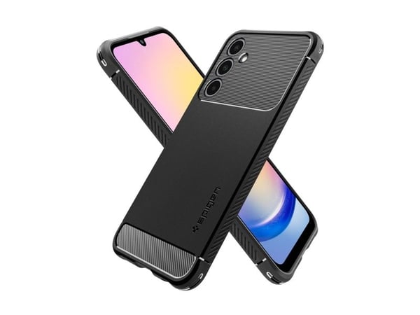 Spigen Rugged Armor, Deksel, Samsung, Galaxy A25 5G (2024), 16,5 cm (6,5"), Sort