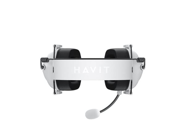 Havit H2033D, Ledning & Trådløs, Spilling, 20 - 20000 Hz, 365 g, Hodesett, Sort, Hvit