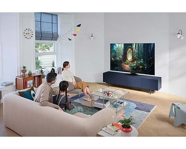 Samsung QE85QN85CAT - 85" Diagonalklasse QN85C Series LED-bakgrunnsbelyst LCD TV - Neo QLED - Smart TV - Tizen OS - 4K UHD (2160p) 3840 x 2160 - HD...