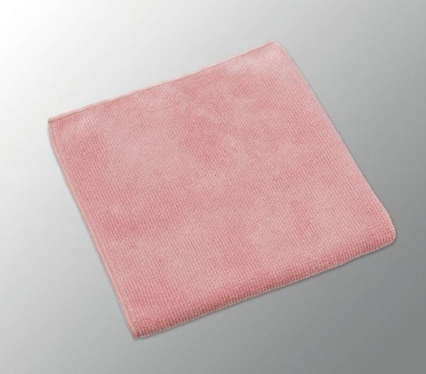 Mikrofiberklude, Vileda, Microtuff Swift rød 360mmx380mm, pakke a 5 stk