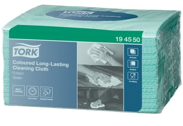 TORK 194550 Värilliset puhdistusliinat Määrä: 320 kpl