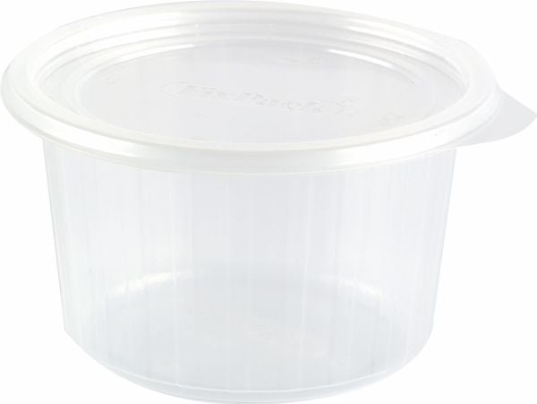 Duni - Matlagringsbeholder - 300 ml - rund - avhendbar (en pakke 50)