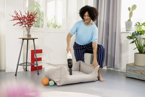 Kärcher CVH 2, Tørr, HEPA, 78 dB, Uten pose, Sort, Hvit, Batteri