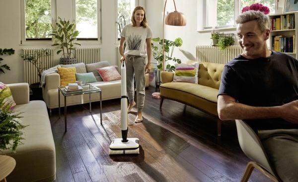 Kärcher FC 7 Cordless - Gulvrenser - pinne - uten kabel - hvit inkludert lader