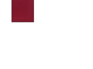 Duni - Serviet - Størrelse 33 x 33 cm - engangs - bordeaux (pakke med 125)