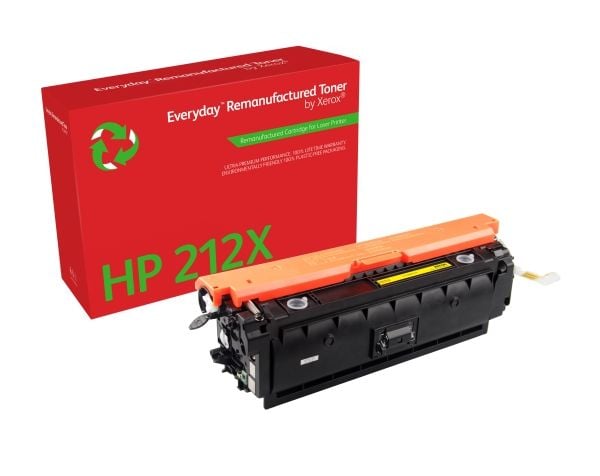 Everyday - Høy ytelse - gul - kompatibel - tonerpatron (alternativ for: HP 212X, HP W2122X) - Green World Alliance returprogram