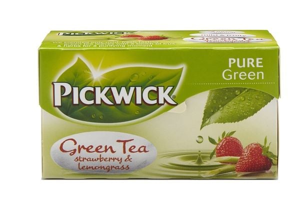 Te Pickwick Grøn Te Jordbær/Citrongræs 20 breve